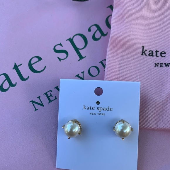 Kate Spade Pearl Cream O0RU1011 Earrings - Picture 4 of 10